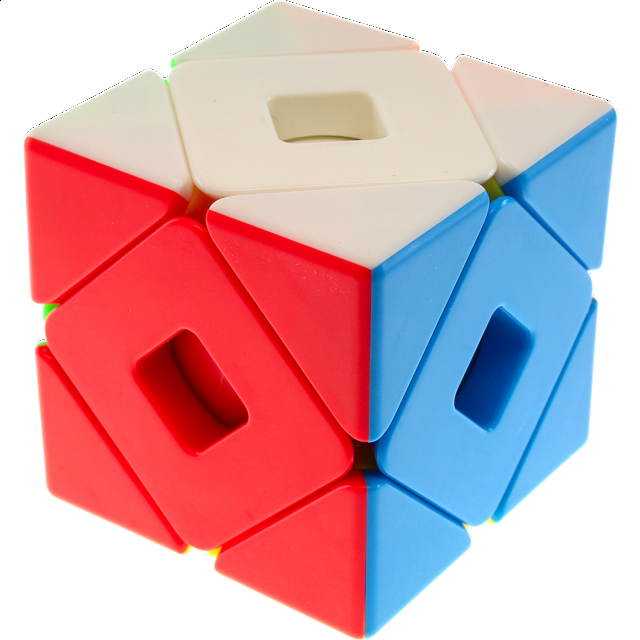 MFJS Meilong Double Skewb Cube Stickerless Rubik S Cube Others