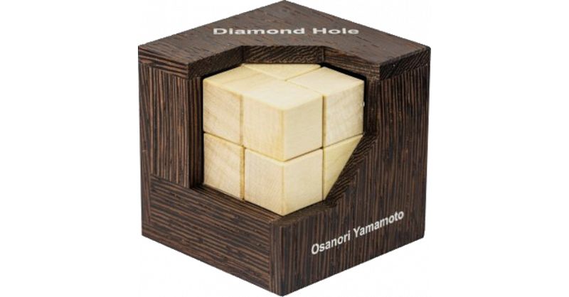 Diamond Hole European Wood Puzzles Puzzle Master Inc