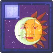 3D Sliding Puzzle: Celestial
