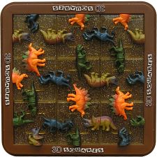 3D Squares - Dinos