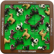 3D Squares - Horses