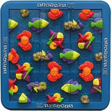 3D Squares - Sealife