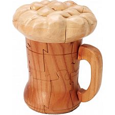 Beer Mug - 3D Wooden Jigsaw Puzzle