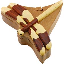 Wooden Puzzle Box - Dragonly