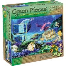 Green Pieces - Crude Awakening - jigsaw puzzle