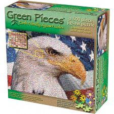 Green Pieces - Ameri-Cans - jigsaw puzzle