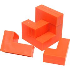 Cube Puzzle - Impuzzables: Orange