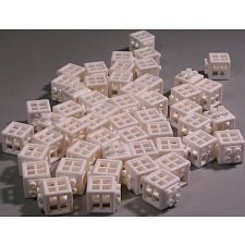 Livecube - 1080 White Pieces