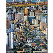 Las Vegas - Collector Suitcase Jigsaw Puzzle