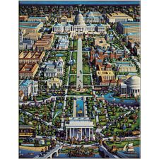 Washington DC - Collector Suitcase Jigsaw