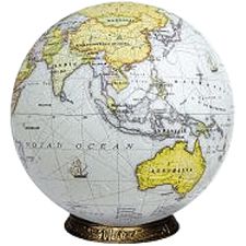 Purple Globe: 6 inch