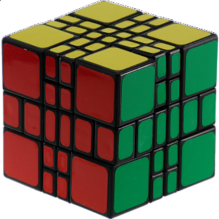 4x4x3 Mixup Plus - Black Body | Rubik's Cube & Others | Puzzle Master Inc