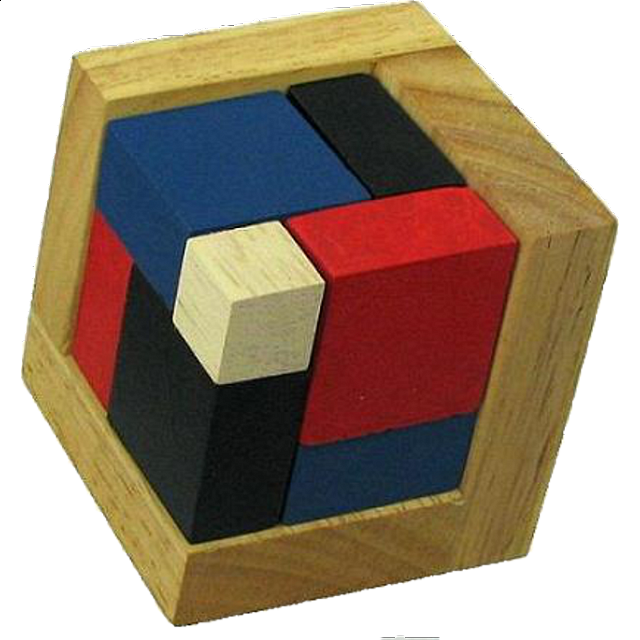 4d Wooden Puzzle