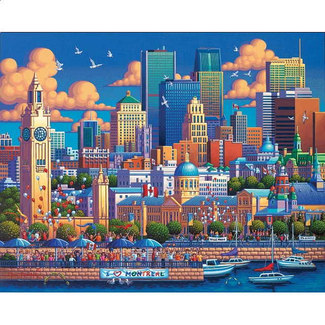 Montreal | 1000 Pieces | Puzzle Master Inc