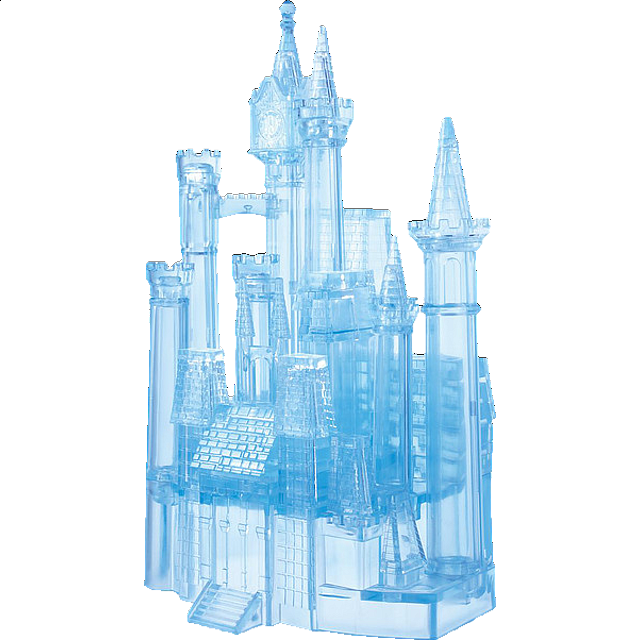 3d Crystal Puzzle Deluxe Cinderella S Castle Jigsaws Puzzle Master Inc