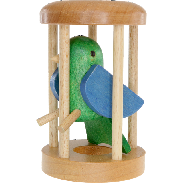 Parrot in a Cage | More Wood Puzzles | Puzzle Master Inc