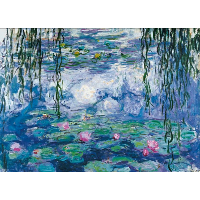 Claude Monet Water Lilies 1000 Pieces Puzzle Master Inc   012512.1622757294 