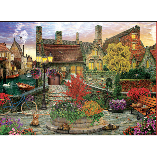 Old Town Living - David MacLean | 1000 Pieces | Puzzle Master Inc