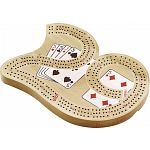 Large " 29 " 3 Track Cribbage Board