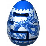 Smart Egg 2-Layer Labyrinth Puzzle - Level 1 Blue Dragon