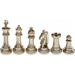 Silver Color Chess Puzzle Set - 6 pieces
