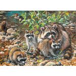 Racoon Family - Family Pieces Puzzle