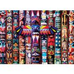 Totem Dreams - Large Piece Jigsaw Puzzle