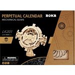 ROKR Wooden Mechanical Gears - Perpetual Calendar