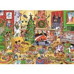 Catching Santa - Family Pieces Puzzle