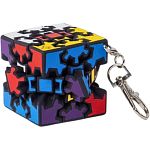 Mini Meffert's Deluxe Keychain Puzzle: Gear Cube