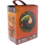 Toucan - 200 Piece Shaped Wooden Jigsaw Puzzle