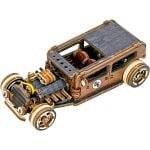 Wooden Mechanical DIY Model: Hot Rod - Limited Edition