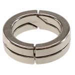 Wisdom Ring 2 Band - Silver & Black Puzzle Rings Set of 6