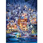 Ski Town - Large Piece