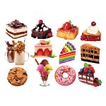 Dessert Delights - 12 Mini Shaped Puzzles