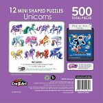 Unicorns - 12 Mini Shaped Puzzles