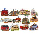 Main Street - 12 Mini Shaped Puzzles