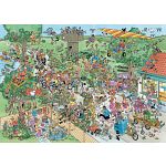 Jan van Haasteren Comic Puzzle - Big Garden Birdwatch