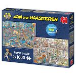 Jan van Haasteren - 2x1000 Pieces DIY Shop / Renovation Project