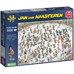 Jan van Haasteren Comic Puzzle 2000 Piece Riding The Skate Bowl