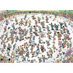 Jan van Haasteren Comic Puzzle 2000 Piece Riding The Skate Bowl