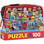 Robots - Jigsaw Puzzle & Lunch Bag