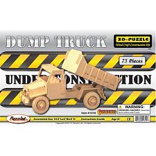Dump Truck - 3D Wooden Puzzle