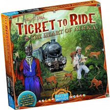 Ticket to Ride: The Heart of Africa (Expansion) (Days of Wonder 824968817742) photo