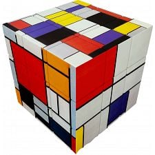 V-CUBE 3 Flat (3x3x3): Crossword Cube | 3x3 | Puzzle Master Inc