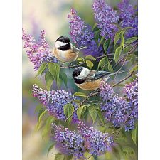 Chickadees and Lilacs (Cobble Hill 625012401661) photo