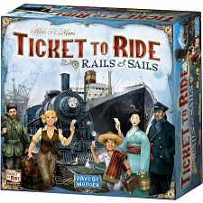 Ticket to Ride: Rails & Sails (Days of Wonder 824968720028) photo