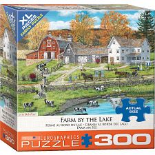 Farm By The Lake - Large Piece (Eurographics 628136353823) photo