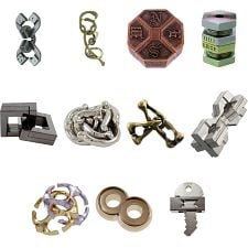 .Level 10 - a set of 11 Hanayama puzzles