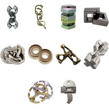 .Level 10 - a set of 10 Hanayama puzzles